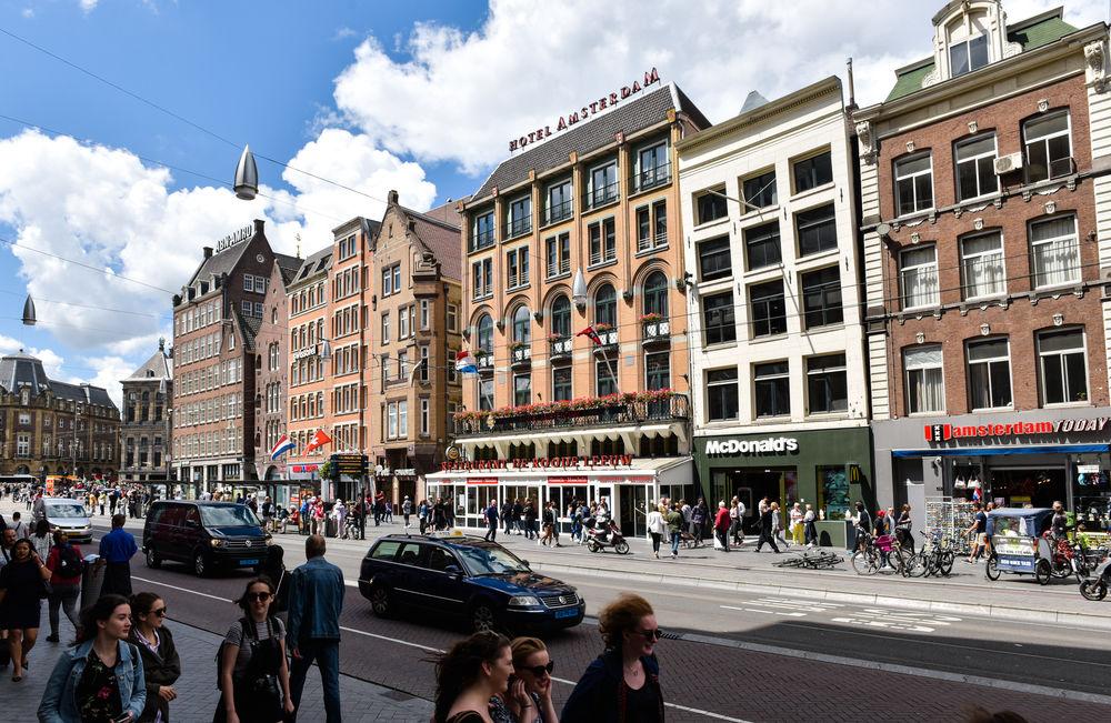 Hotel Amsterdam De Roode Leeuw Exterior foto