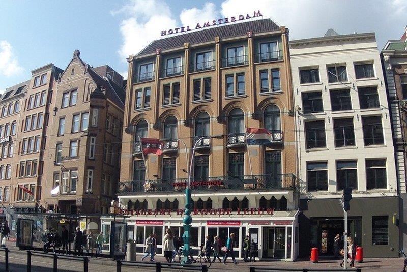 Hotel Amsterdam De Roode Leeuw Exterior foto