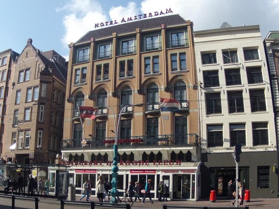 Hotel Amsterdam De Roode Leeuw Exterior foto