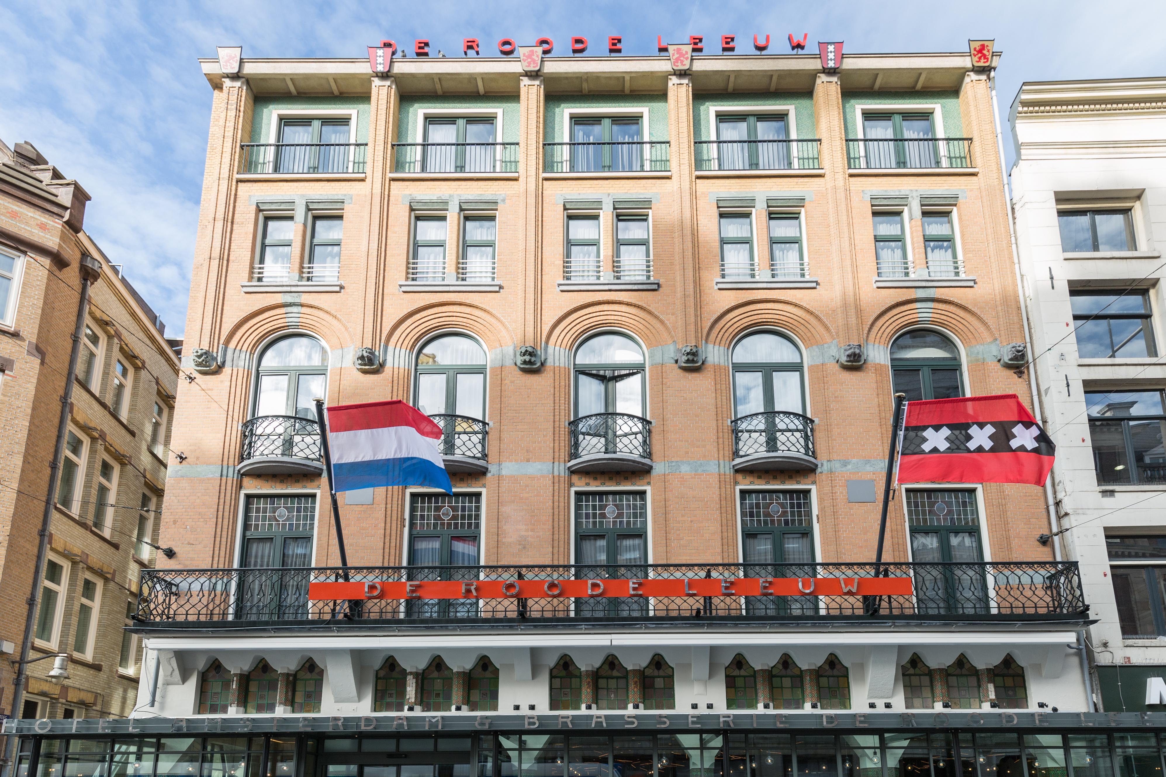 Hotel Amsterdam De Roode Leeuw Exterior foto