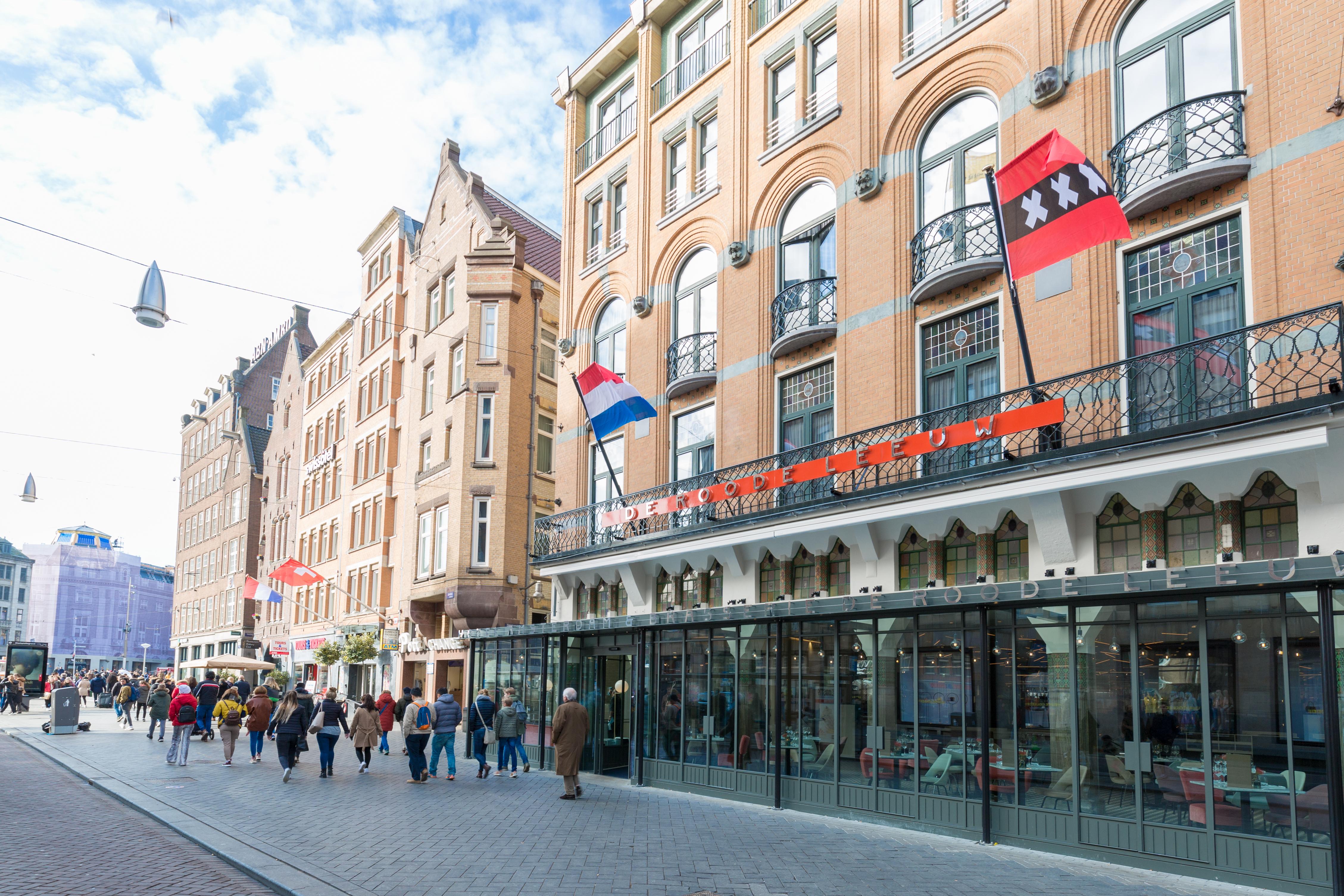 Hotel Amsterdam De Roode Leeuw Exterior foto